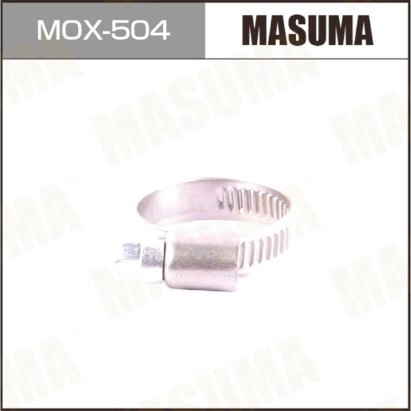 Хомут Masuma MOX504 металл 16-27 мм 10 шт.