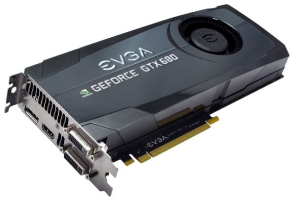 Видеокарта EVGA GeForce GTX 680 1058Mhz PCI-E 3.0 2048Mb 6208Mhz 256 bit 2xDVI HDMI HDCP